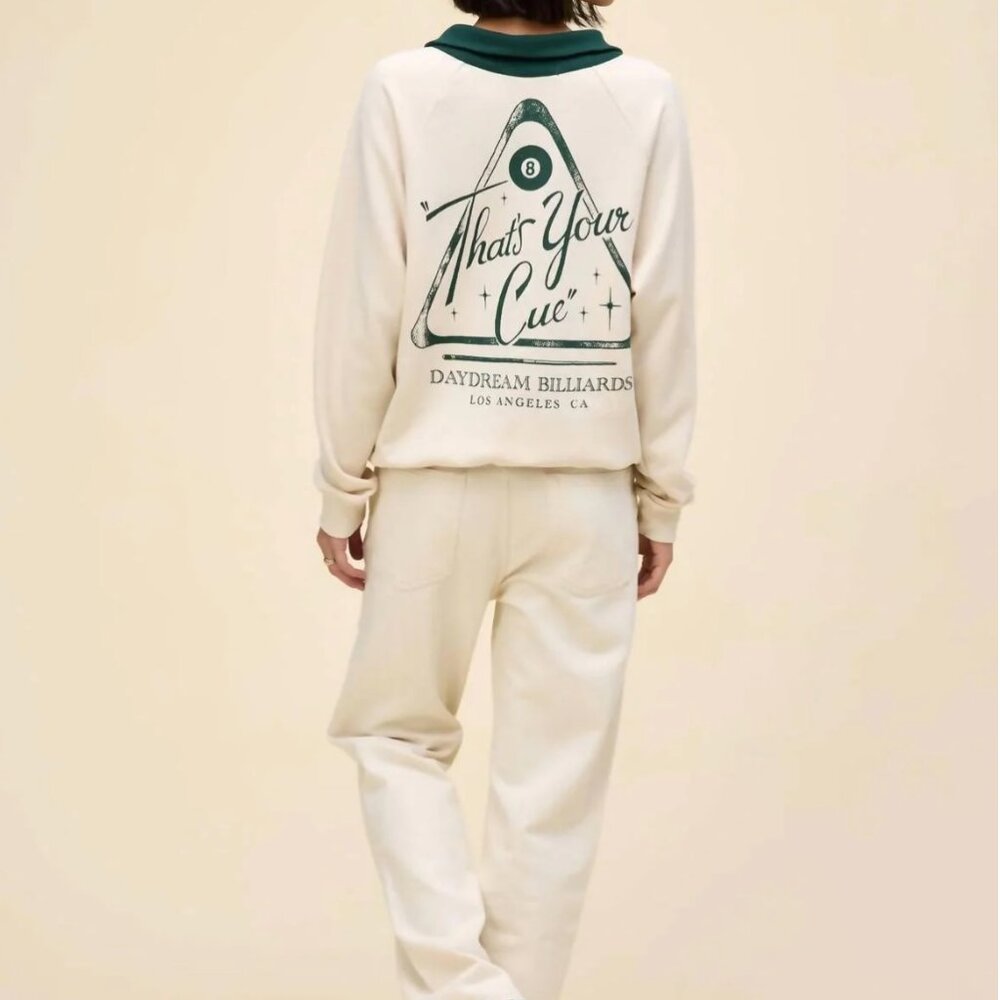 NWT Daydreamer That's Your Cue Polo Sweatshirt - Picture 4 of 10